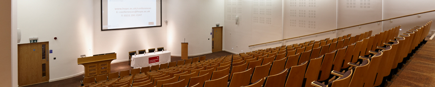 EDEN lecture theatre empty